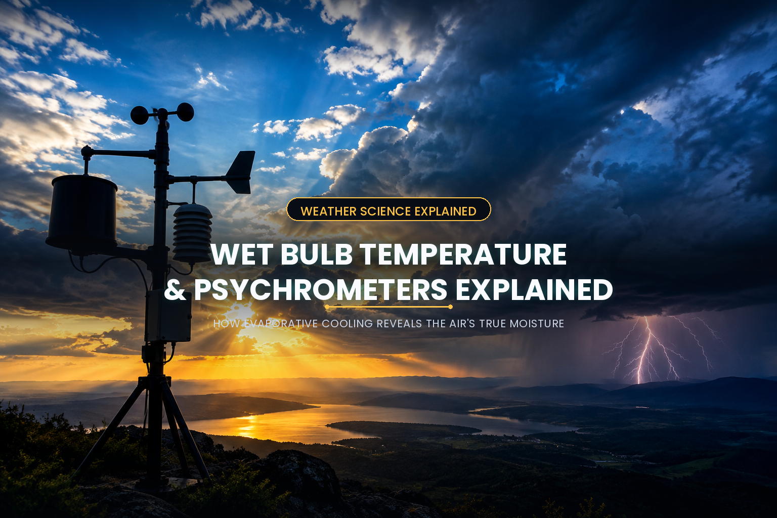 Wet Bulb Temperature and Psychrometers Explained by Weather Scientific