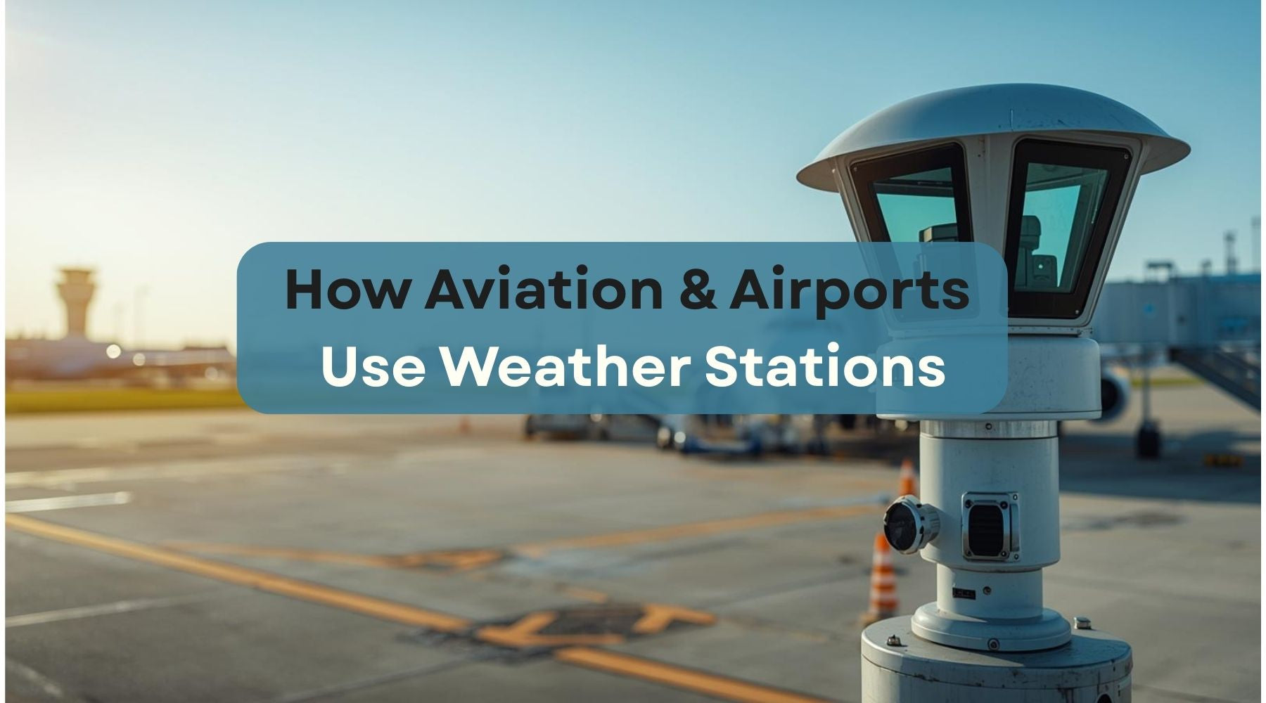 How Aviation & Airports Use Weather Stations by Weather Scientific