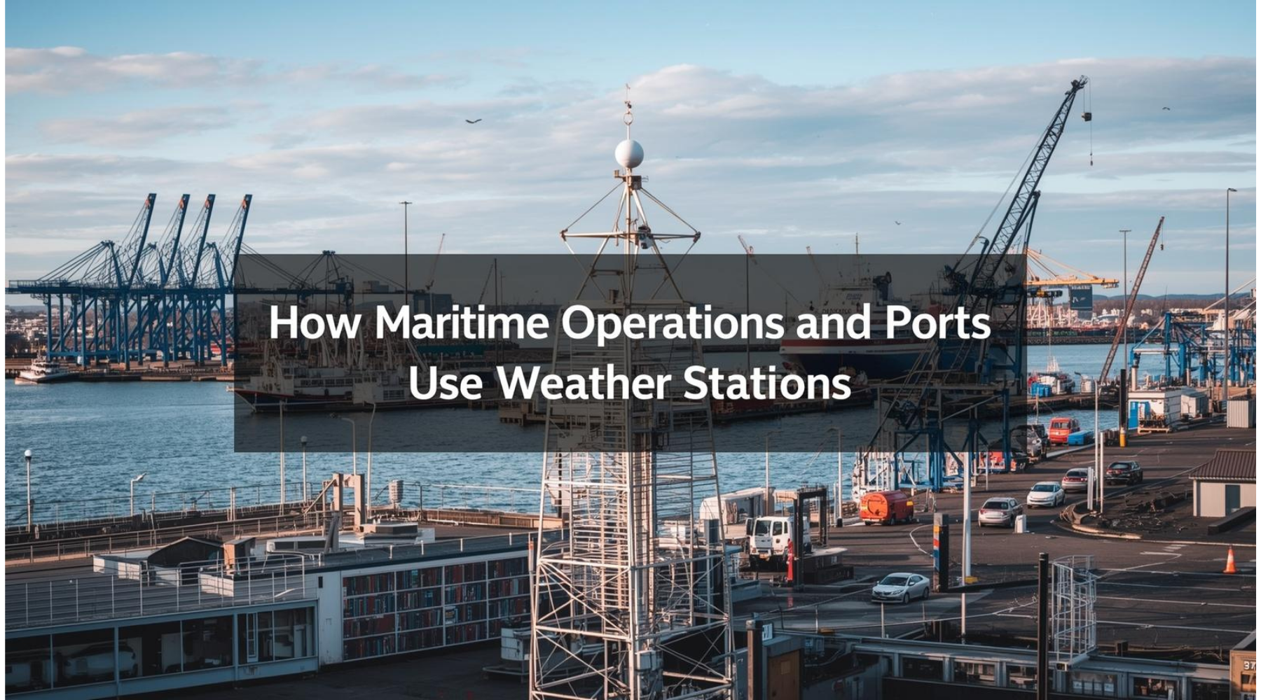 How Maritime Operations and Ports Use Weather Stations by Weather Scientific