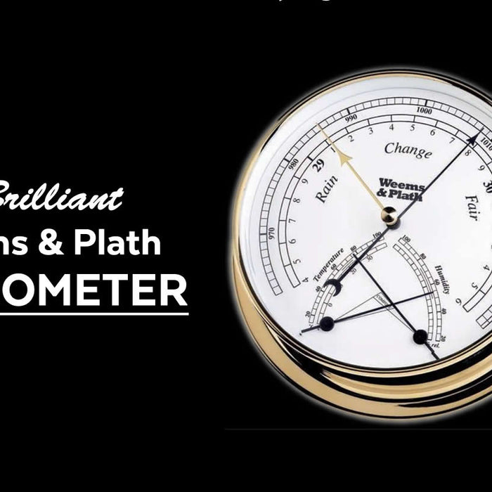 The Brilliant Weems & Plath Barometer by WeatherScientific.com