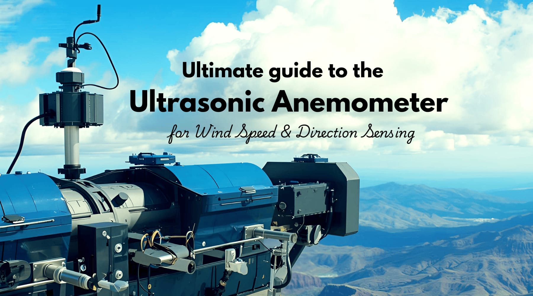Ultimate guide to the Ultrasonic Anemometer for Wind Speed & Direction Sensing by Weather Scientific
