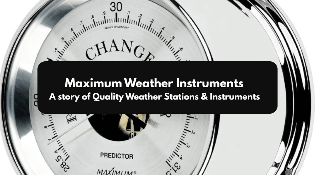 Latest Weather Instruments Maximum Weather Instruments | A story of Quality Weather Stations and ...
