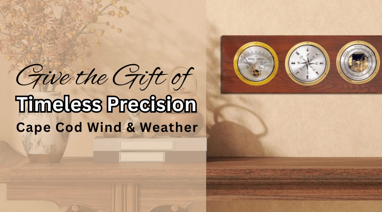 Give the Gift of Timeless Precision: Cape Cod Wind & Weather by Weather Scientific
