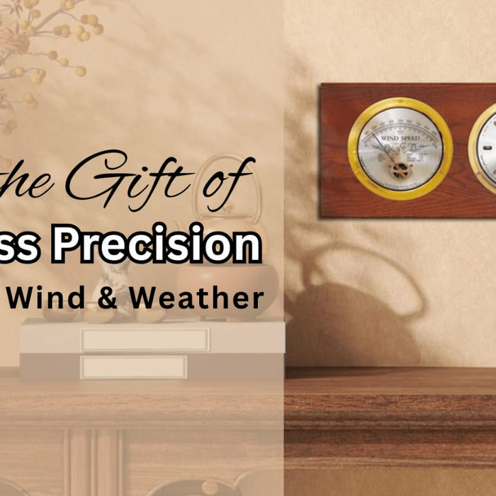 Give the Gift of Timeless Precision: Cape Cod Wind & Weather by Weather Scientific