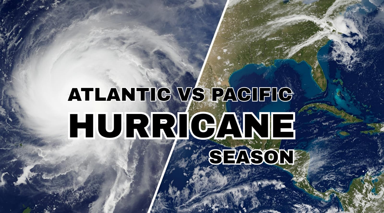 Atlantic vs Pacific Hurricane Season by Weather Scientific