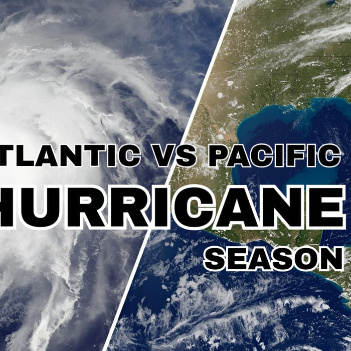 Atlantic vs Pacific Hurricane Season by Weather Scientific