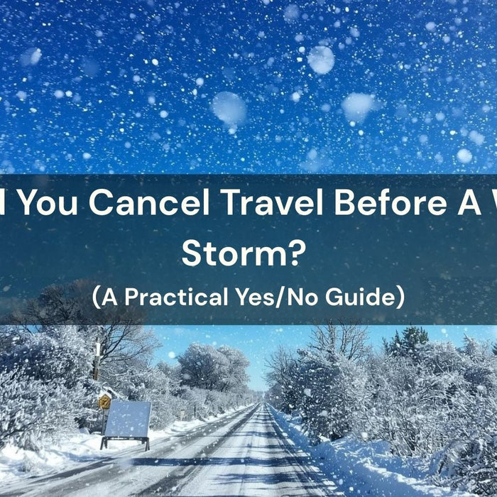 Should You Cancel Travel Before A Winter Storm? A Practical Yes/No Guide by Weather Scientific