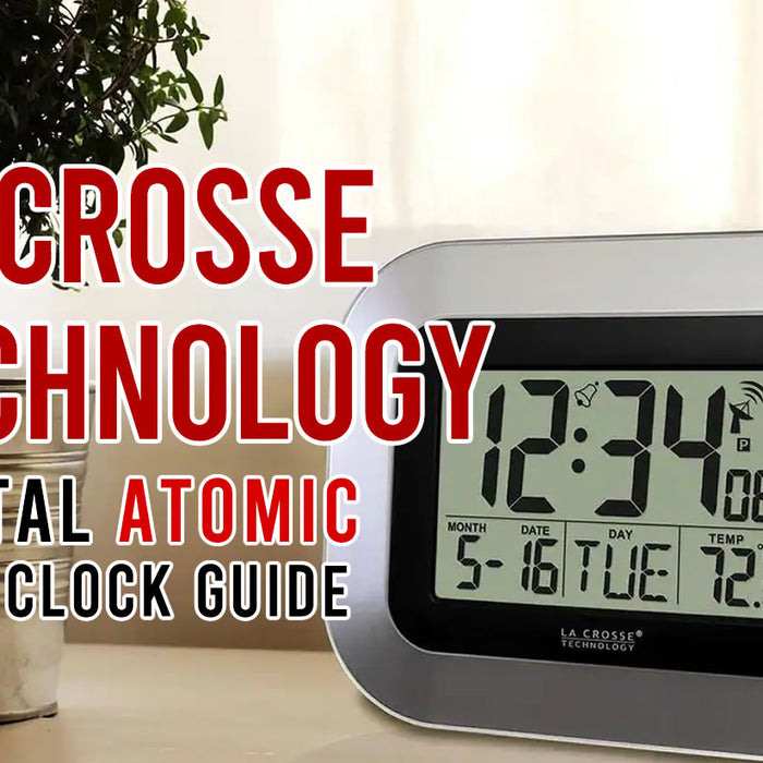 La Crosse Technology Digital Atomic Wall Clock Guide
