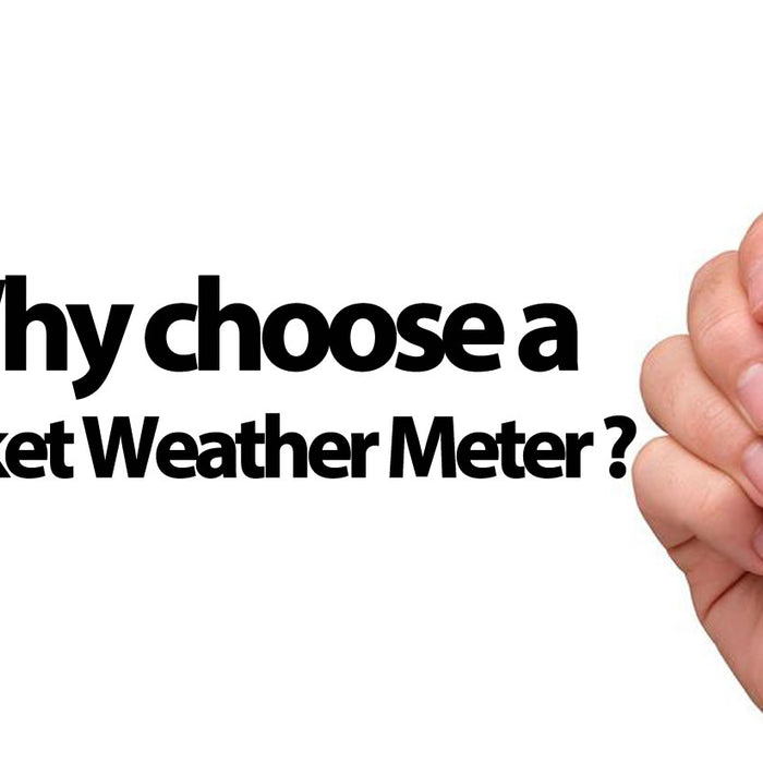 Why choose a Pocket Weather Meter ?