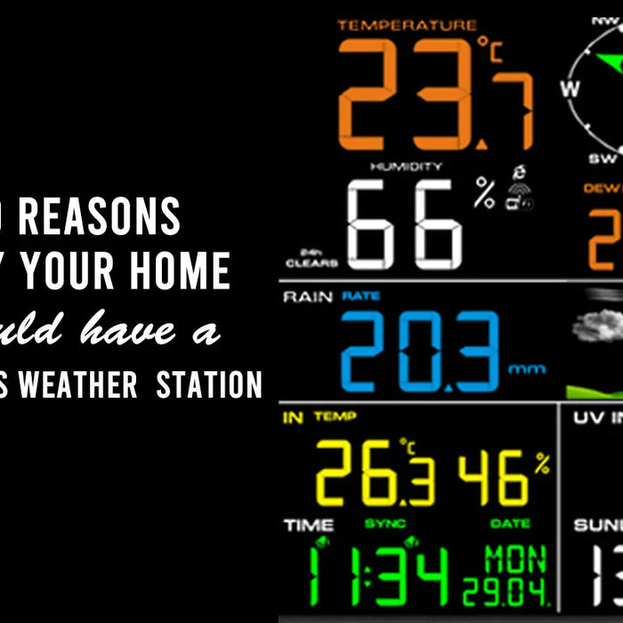10 Reasons Why Your Home Should Have a Wireless Weather Station by Weather Scientific