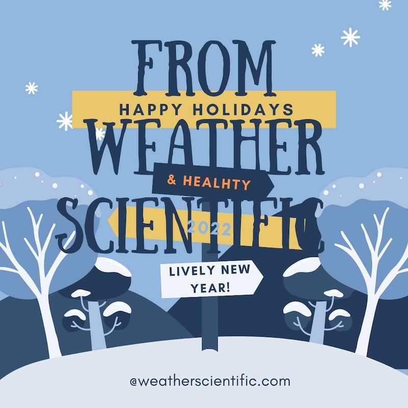Weather Scientific Holiday Sales Collection 2023 Weather Scientific