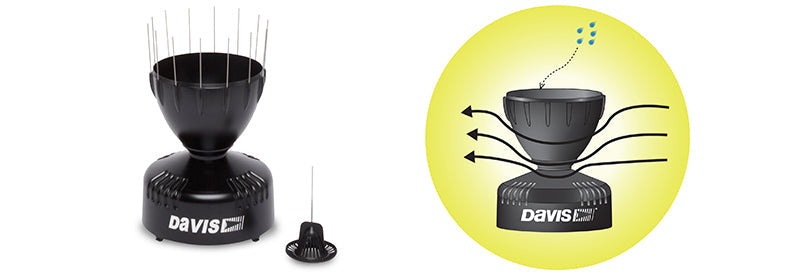 Davis Instruments Rain Collector, Inch, AeroCone w/Tipping Spoon