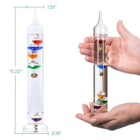 Weather Scientific La Crosse Technology 914-4928 11-inch Galileo Thermometer LaCrosse Technology