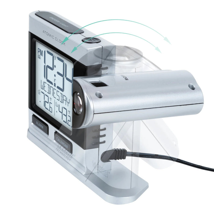616-12667V2 Atomic Projection Alarm Clock