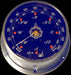 Weather Scientific Downeaster Wind Speed and Direction, Navy Blue with "Tru-Gust", N3035B Brushed Nickel Case