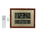 LaCrosse_Technology_513-23137_Atomic_Digital_Wall_Clock_with_Moon_Phase with outdoor sensor by Weather Scientific
