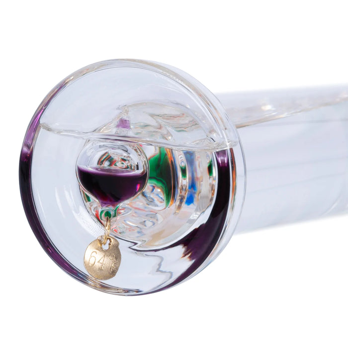 Weather Scientific 914-4928 11-inch Galileo Thermometer bottom closeup