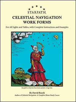 Weather Scientific Starpath Celestial Navigation Work Forms By David Burch Starpath 