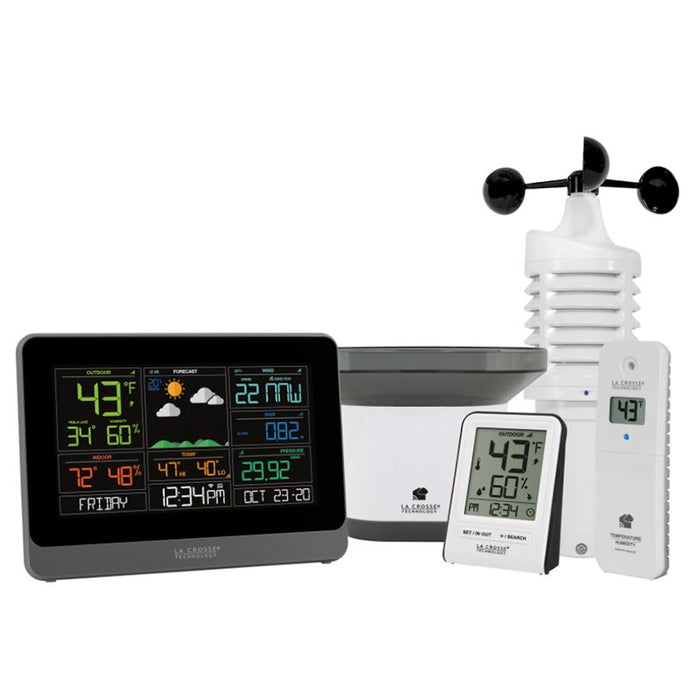 Weather Scientific LaCrosse Technology Complete Personal Wi-Fi Weather Station 328-10618V2 LaCrosse Technology 