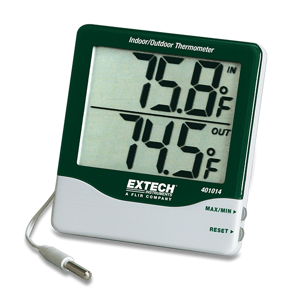 Teledyne Flir Big Digit Indoor/Outdoor Thermometer Extech 401014