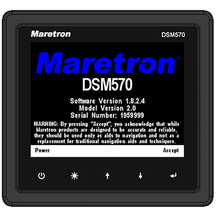 Maretron 5.7" High Bright Color Display (Black)