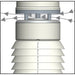 Weather Scientific Airmar 150WXS-RS Land Based Weather with Solar Shield air flow