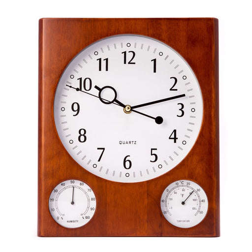 Bey Berk International Clock Nautical Porthole Brass & Wood Works Made in  USA