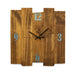 Weather Scientific Bey-Berk  Barn Rustic Wood Wall Clock size 16"x17" CM106 Bey-Berk 