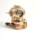 Weather Scientific Bey-Berk Copper and solid brass diver's helmet quartz clock  SQ512 Bey-Berk 