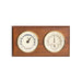 Weather Scientific Bey-Berk Tide Clock and Thermometer with Hygrometer on Oak Wood with Brass Bezel WS120 Bey-Berk 