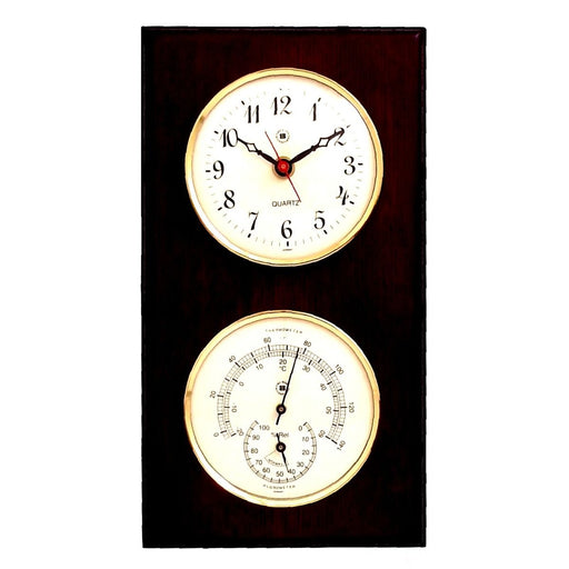 Weather Scientific Bey-Berk Quartz Clock and Thermometer with Hygrometer WS219 Bey-Berk 
