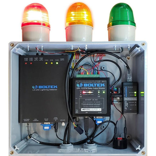 Weather Scientific Boltek ERL10-KIT2 Dual Sensor Lightning Alarm Package Boltek 