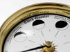 Weather Scientific Tabic Clocks Handmade Solid Brass Moon Phase Clock Tabic Clocks 