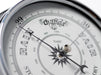 Weather Scientific Tabic Clocks Handmade Traditional Barometer in Chrome with White Dial. Tabic Clocks 