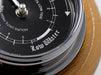 Weather Scientific Tabic Clocks Handmade Prestige Tide Clock in Chrome on an English Oak Wall Mount Tabic Clocks 