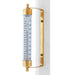 Weather Scientific Conant Collections Vermont Indoor/Outdoor 7" Thermometer (Living Finish Brass) Conant Collections 