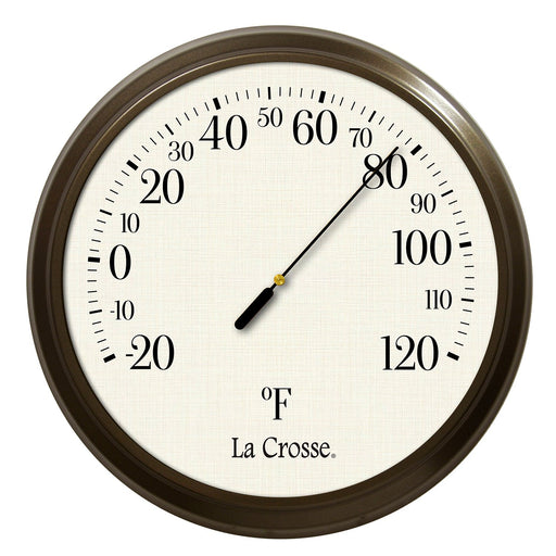 Weather Scientific LaCrosse Technology 104-108 8 inch Dial Thermometer LaCrosse Technology 
