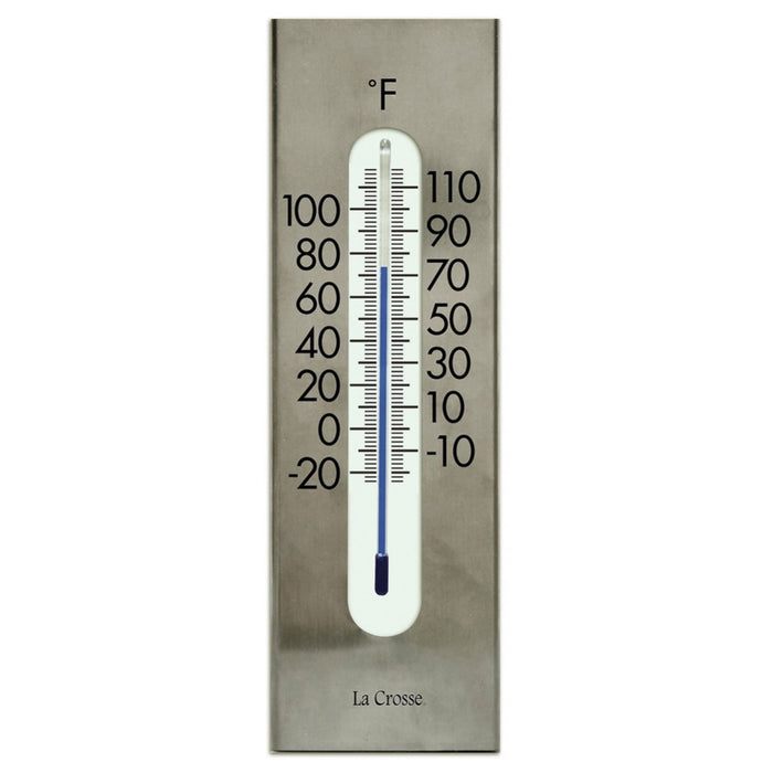 Weather Scientific LaCrosse Technology 204-1523 9 inch Stainless Steel Thermometer LaCrosse Technology 