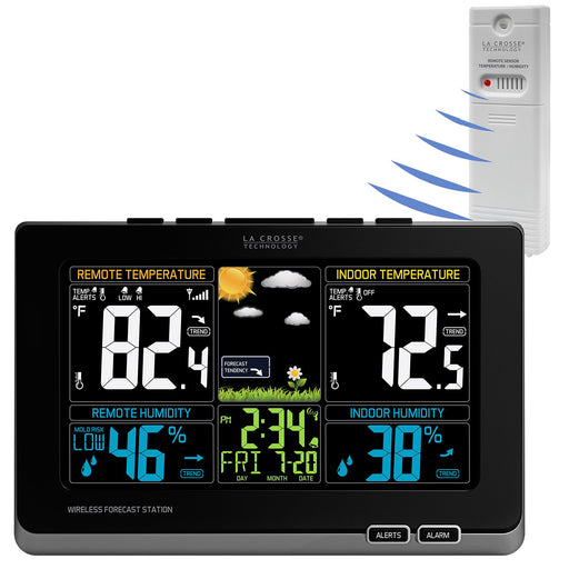 Weather Scientific LaCrosse Technology 308-1414MBV2 Wireless Color Weather Station LaCrosse Technology 