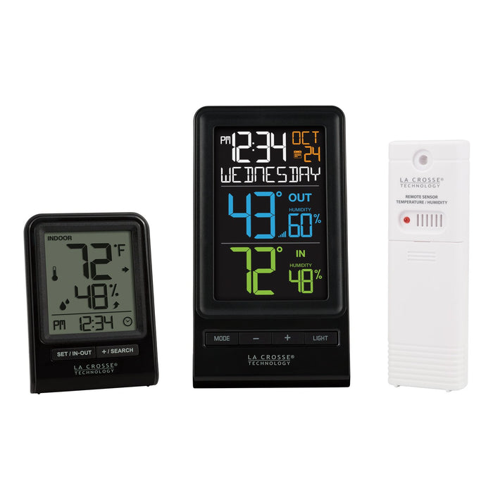 Weather Scientific LaCrosse Technology 308-1415TH and 308-1409TH Wireless Weather Station Combo LaCrosse Technology 