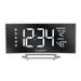 Weather Scientific LaCrosse Technology 602-249 White LED Mirror Alarm Clock LaCrosse Technology 