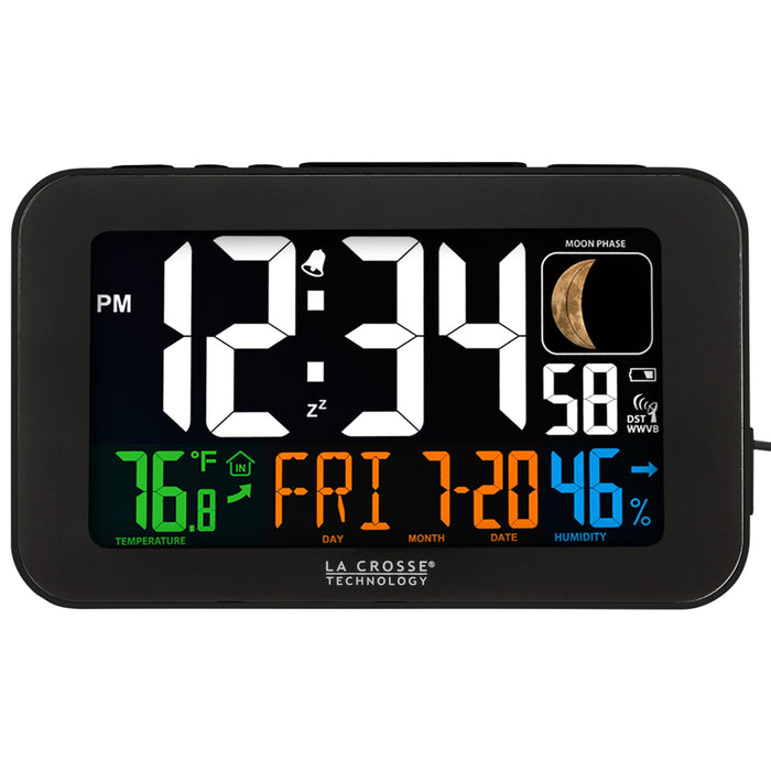 Weather Scientific LaCrosse Technology 617-1485BV3 Atomic Color Alarm Clock LaCrosse Technology 