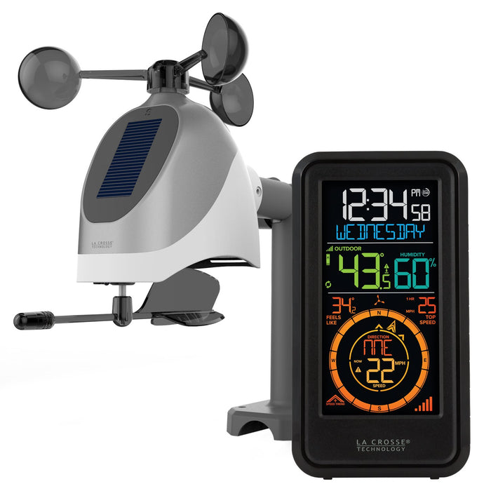 Weather Scientific LaCrosse Technology S81120V2 Wireless Weather Station with Temperature, Wind, & Humidity LaCrosse Technology 