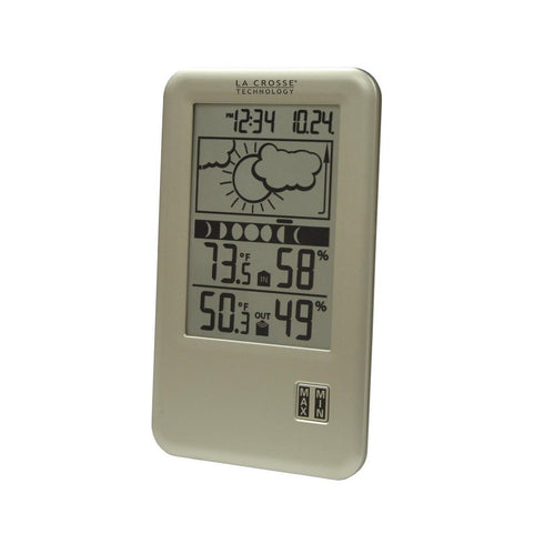 Weather Scientific LaCrosse Technology WS-9060U-IT Wireless Forecast Station with Moon Phase LaCrosse Technology 