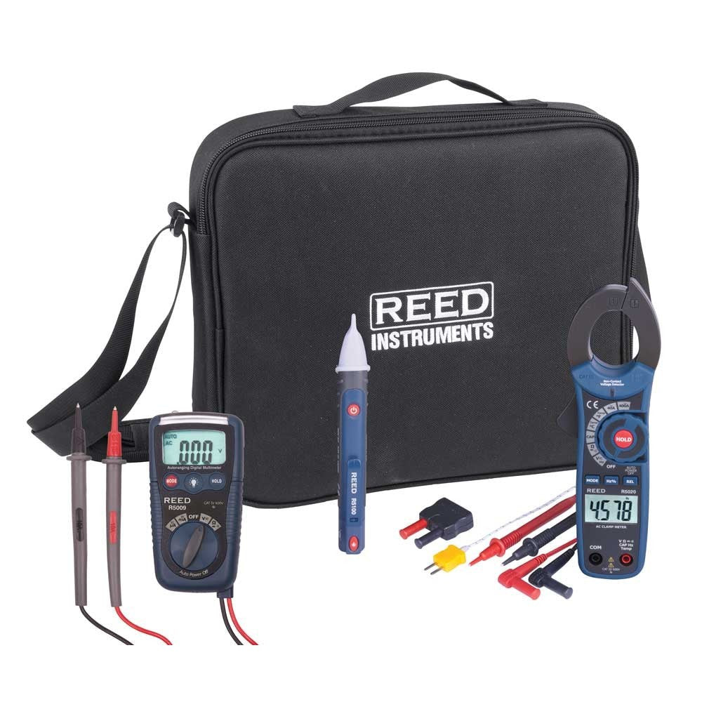 CLAMP METER/MULTIMETER/VOLTAGE TESTER COMBO KIT — Weather Scientific