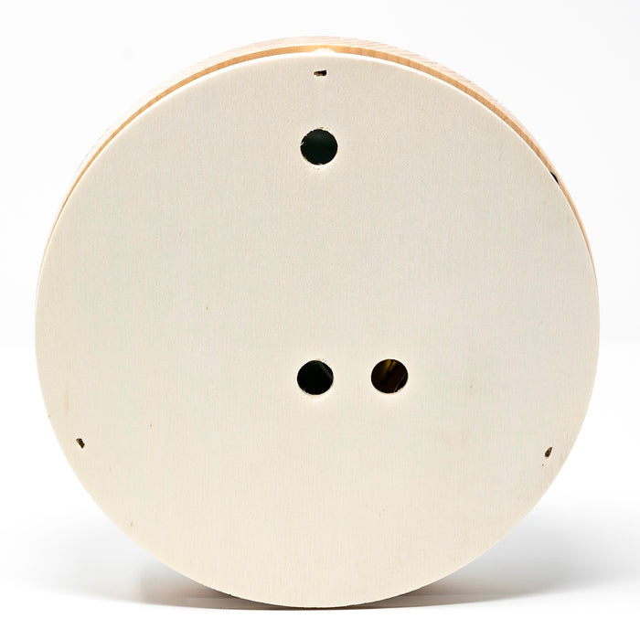 Weather Scientific Fischer 1222-09 | Stone pine indoor climate hygrometer with thermometer rear view