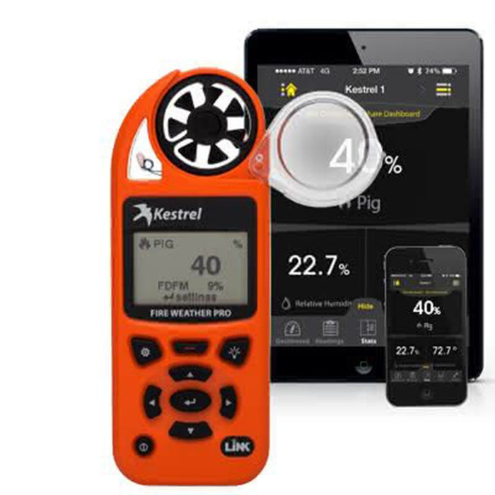 Weather Scientific Kestrel 5500FW Fire Weather Meter Pro with mobile app