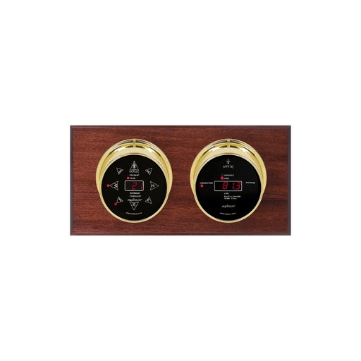 Weather Scientific Maximum Inc. Sorcerer Weather Station Brass case black face