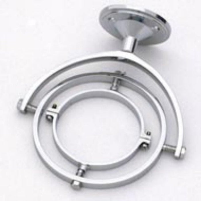 Weather Scientific Weems & Plath Chrome Gimbal for Large Yacht Lamp Weems & Plath 
