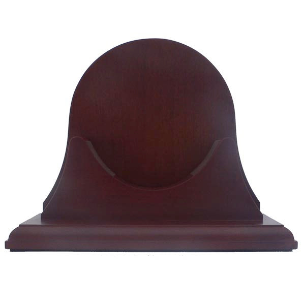 Weems And Plath Single Mahogany Base With Back Panel For Atlantis Collec — Weather Scientific 6969